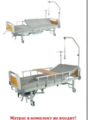 Кровать медицинская функциональная с механическим приводом Е-45В с боковым переворачиванием и "кардио-креслом" ММ-40